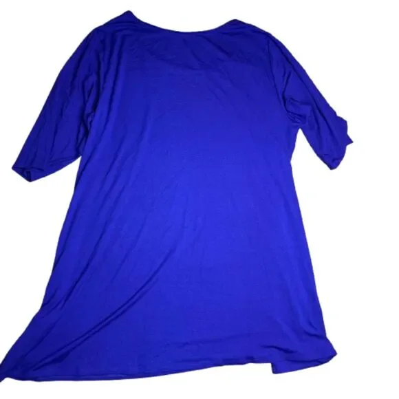 NWT! Eileen Fisher Women's, Violet Slip on Tunic Dress Size 2X- MSRP $148 - Picture 2 of 5